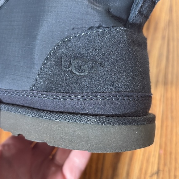 UGG Neumel Ripstop Chukka Boots Lace‎ up Shoes Blue Nylon Mens Size 8 - Picture 6 of 11